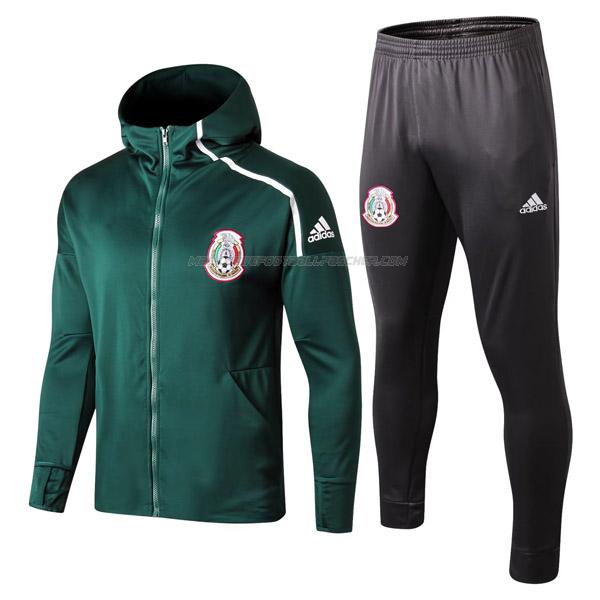 veste survêtement à capuche mexique 22102a1 vert 2022-23
