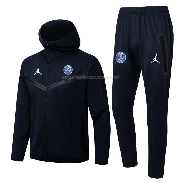 veste survêtement à capuche paris saint-germain 22125a1 bleu marine 2022-23