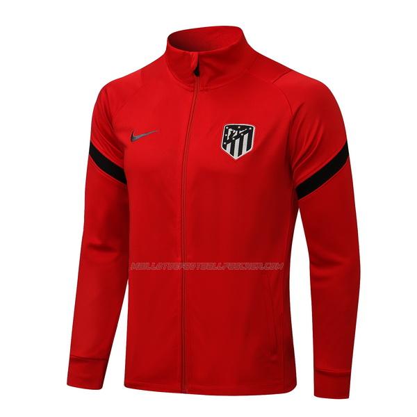 veste top atlético de madrid rouge 2021-22