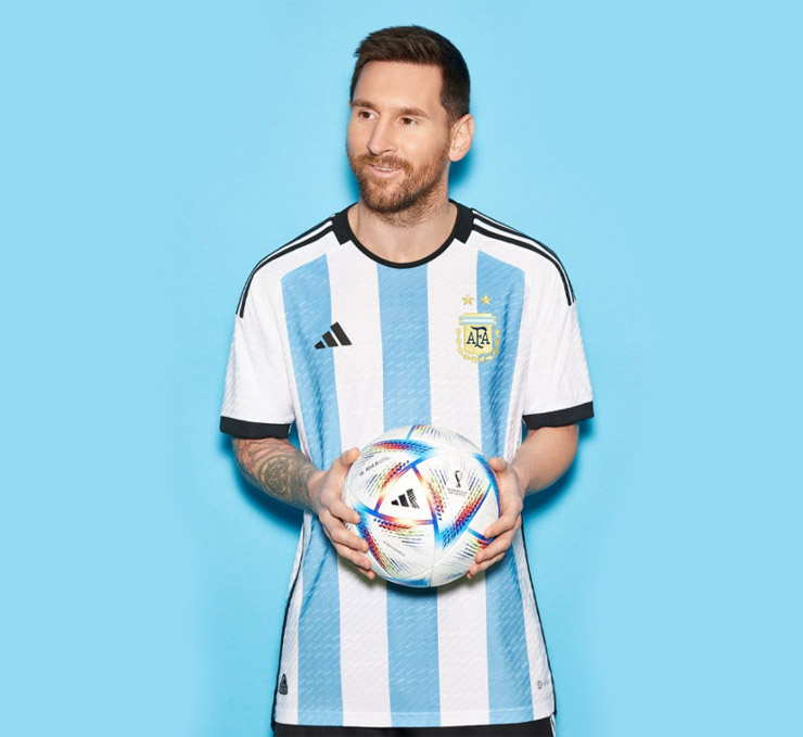 Maillot Argentina de Coupe du monde 2022
