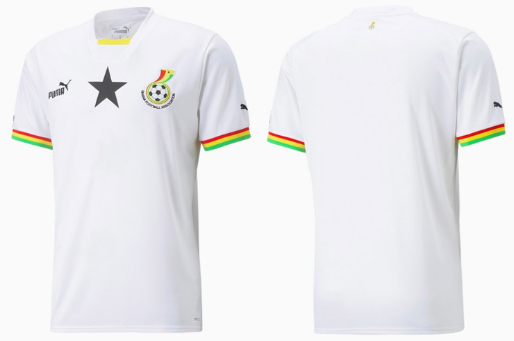 Maillot Ghana de Coupe du monde 2022