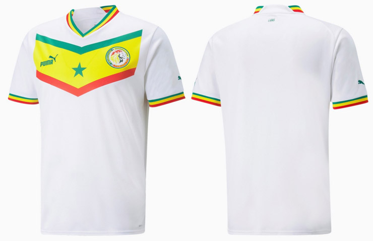 Maillot Sénégal de Coupe du monde 2022